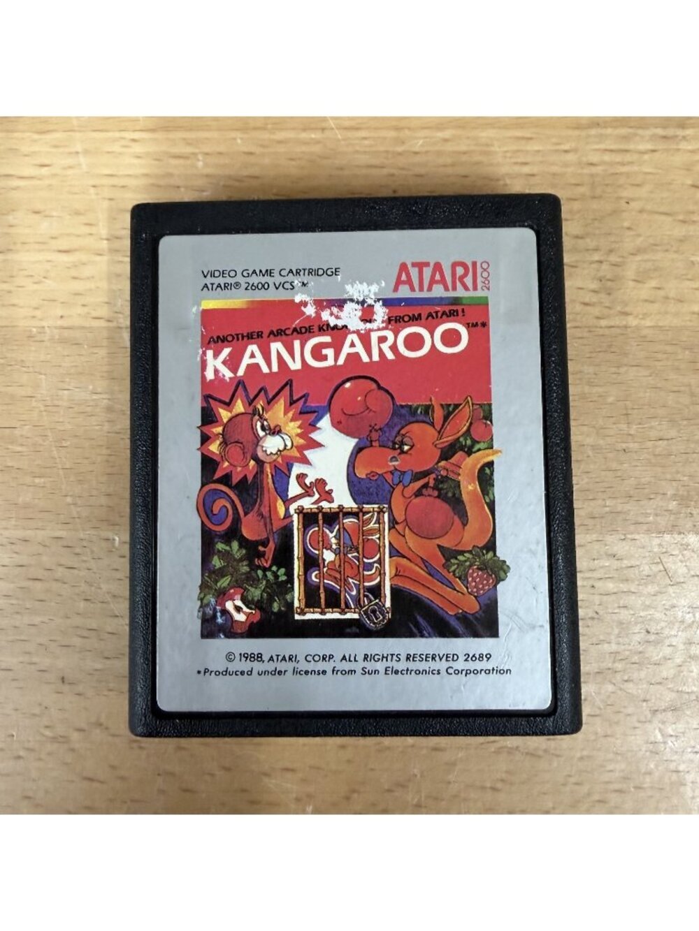 Kangaroo Atari 2600 | Cartridge Only | Tested & Working